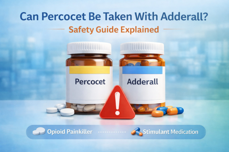 Can Percocet Be Taken With Adderall Safety Guide Explained